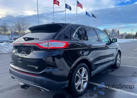 2018 Ford Edge Titan Black from USA, damaged, VIN 2FMPK4K80JBB86931